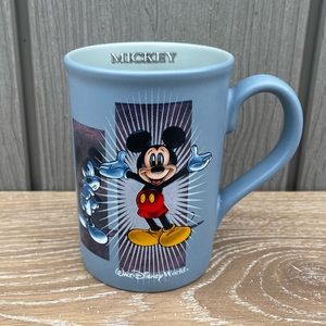 Walt Disney World Disney Parks Mickey Mouse Emotions Blue Mug Made in Thailand
